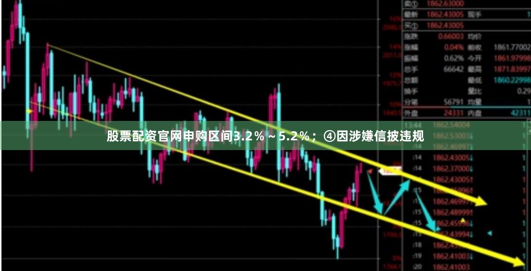 股票配资官网申购区间3.2％～5.2％；　　④因涉嫌信披违规